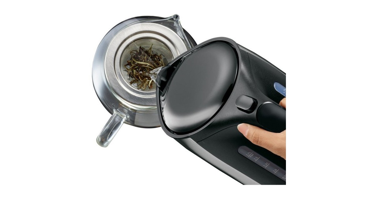 BraunWaterkoker WK 5100  (Zwart/roestvrij staal, 1,7 l)