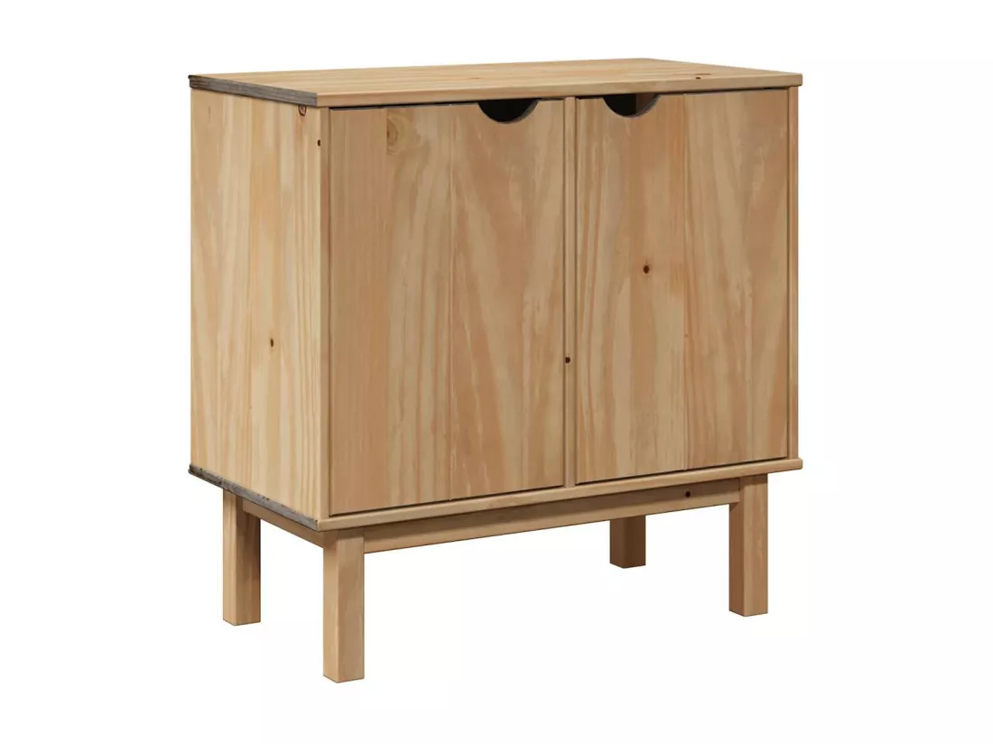 Armoire de couloir OTTA 75x40x75 cm bois de pin massif