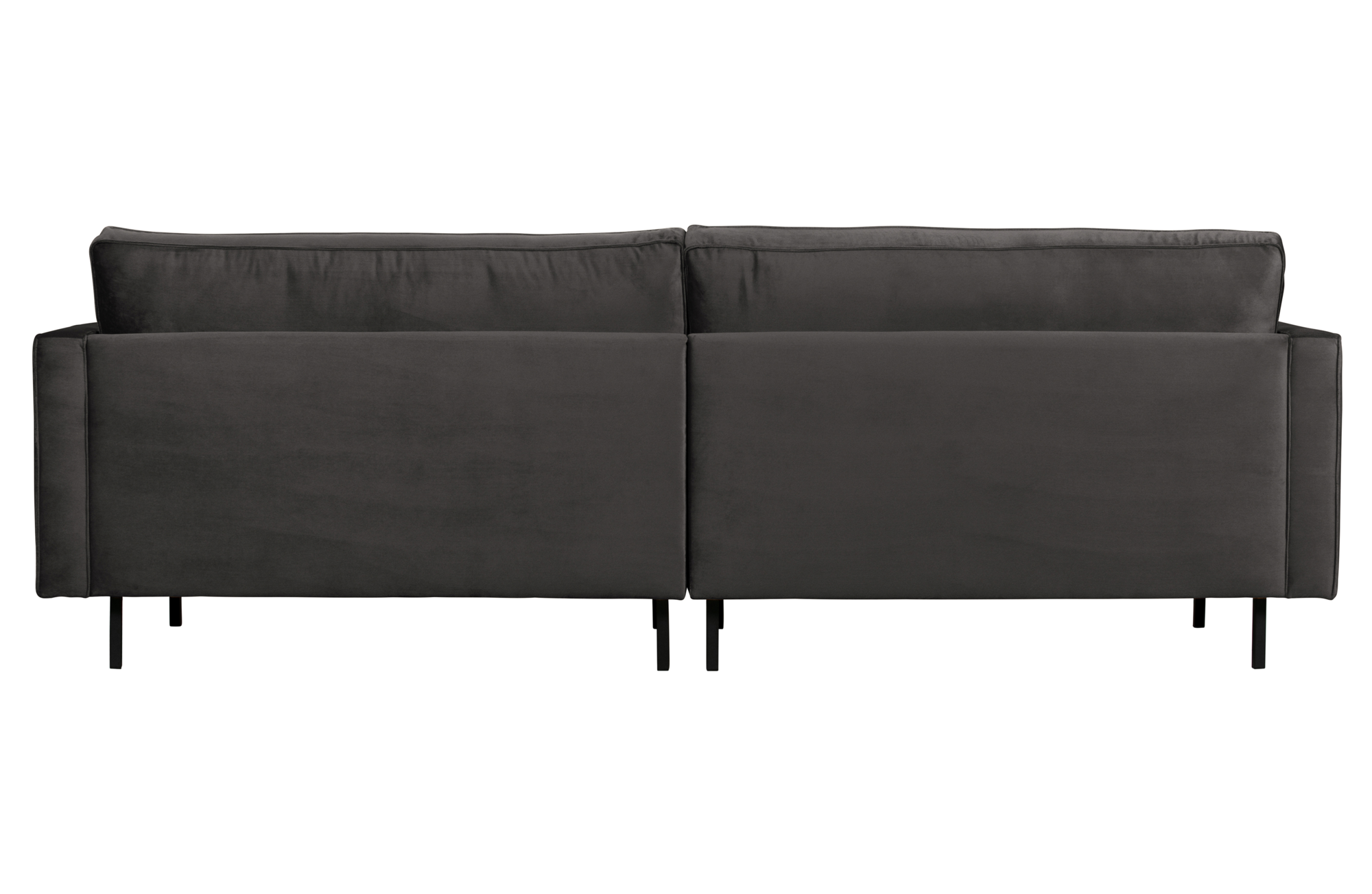 BePureHome 3-zitsbank Rodeo Classic velvet Rodeo Classic Bank 3-zits Velvet - Antraciet