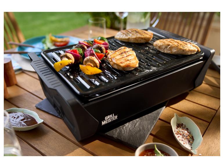 Houtskool tafel BBQ