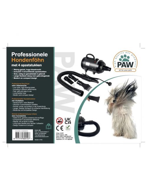 Paw Waterblazer - Hondenvachtverzorging - 2200 Watt