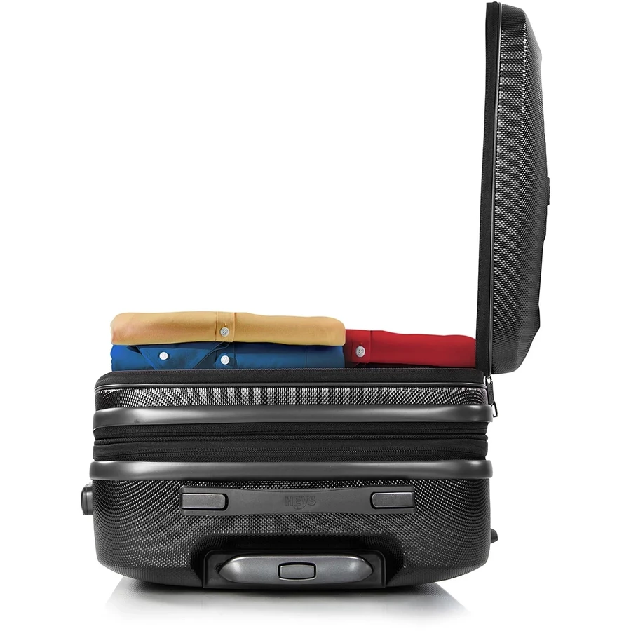 Heys Vantage Smart Access - 4-Rollen-Trolley L 76 cm erw. black