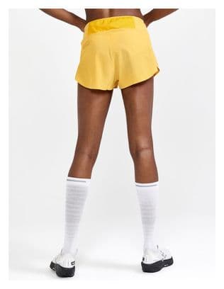 Short Splité Femme Craft Pro Hypervent Orange