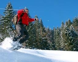Schneeschuhwandern im Allgäu als originelle Geschenkidee