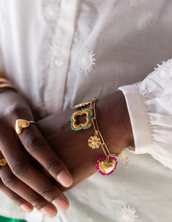 My Jewellery Sunrocks bedelarmband met kralen MJ12618
