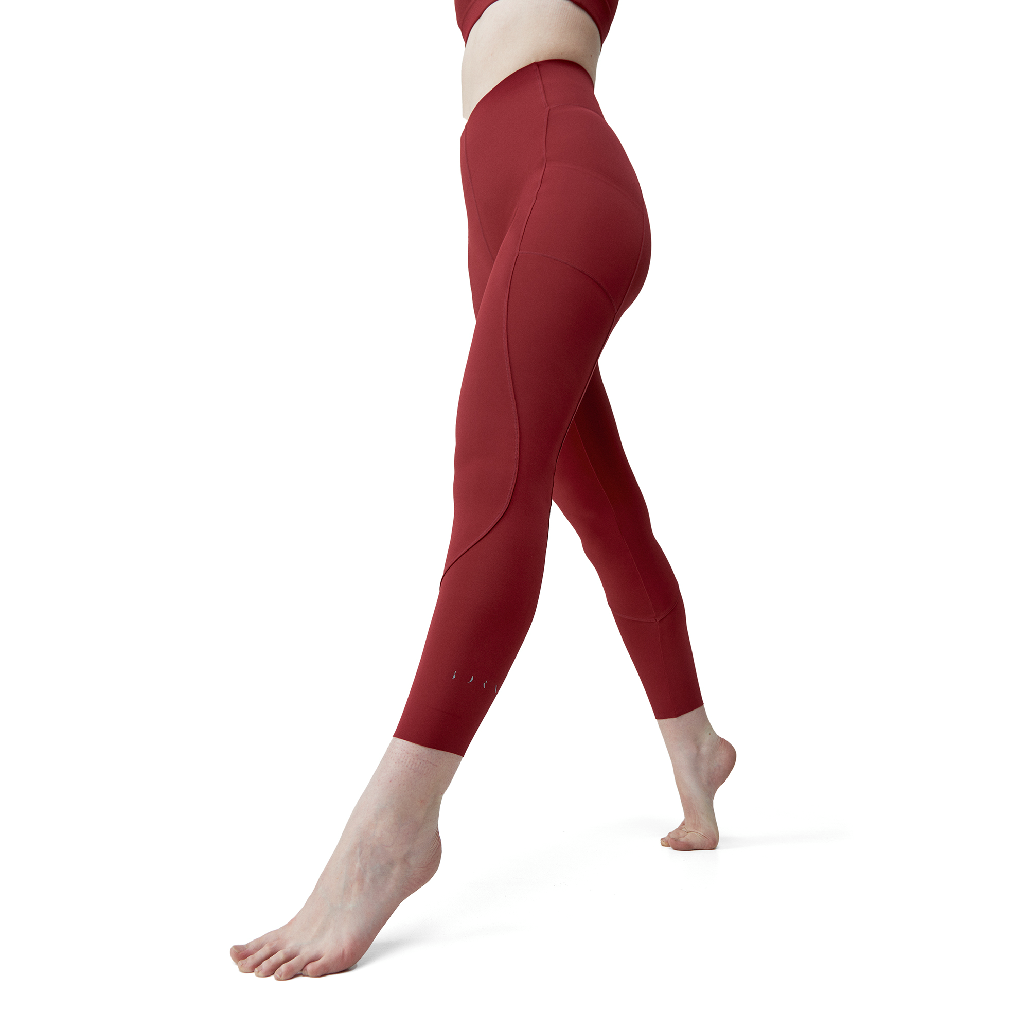 DENISE - Legging denise au design unique | Rouge