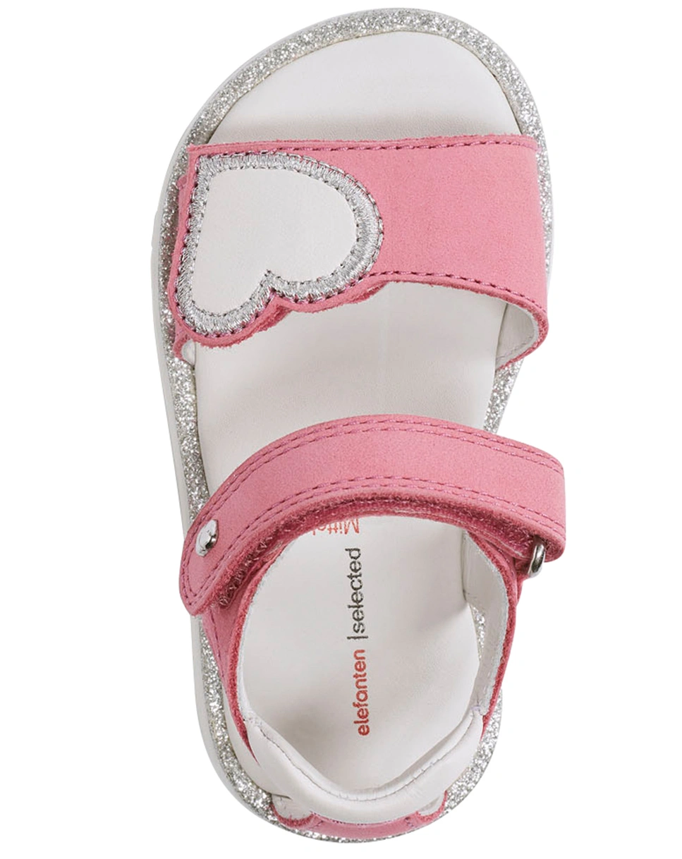 Klett-Sandalen FULVIA FUHEARD in rosa/weiß