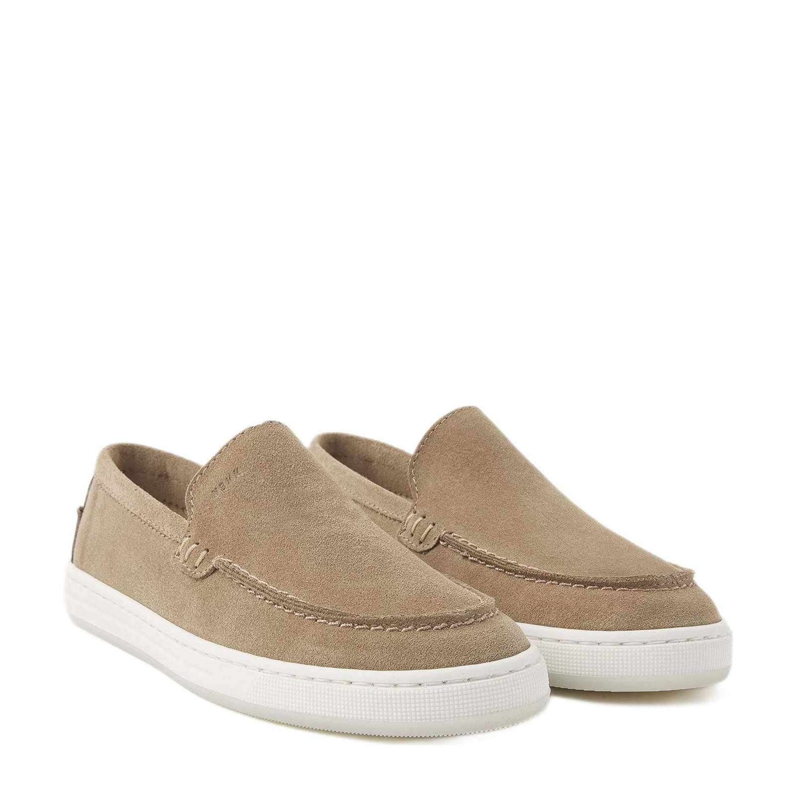 Nubikk suède loafers taupe