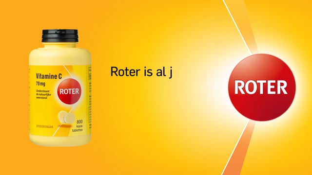Roter Vitamine C & D Immuun Bruistabletten 40TB