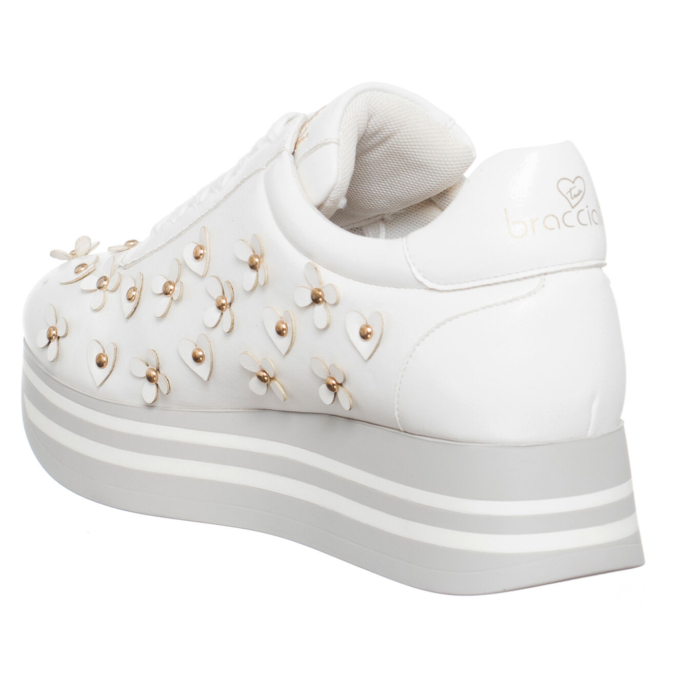 Tua By Braccialini Sneakers Moa blanc/doré