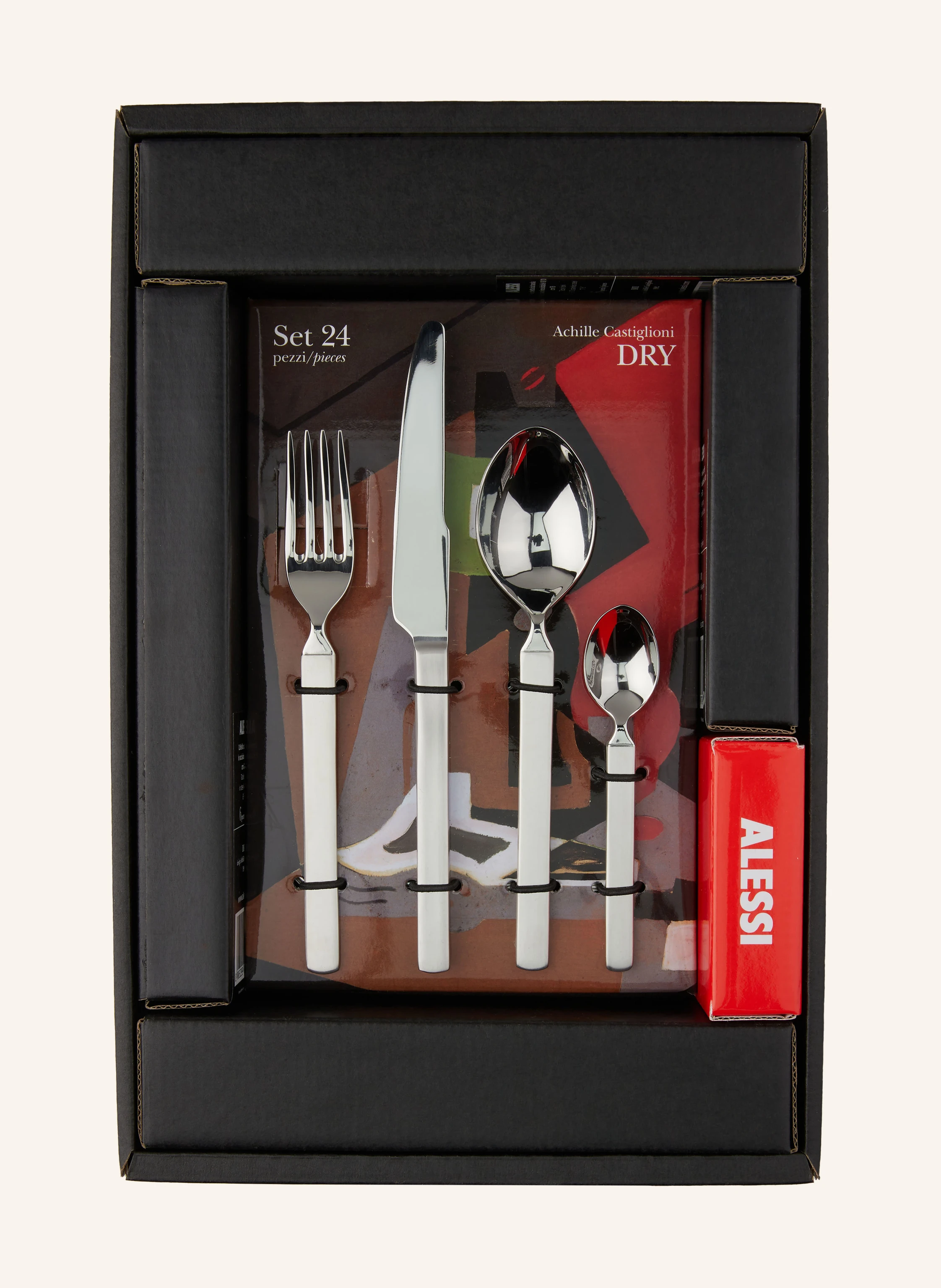 ALESSI 24-tlg. Besteck-Set DRY
