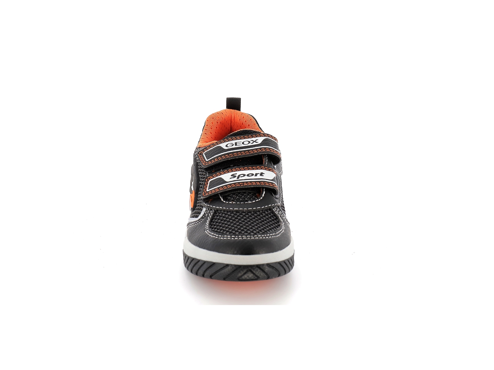 Geox-J INEK BOY-J159CB Matières combinées Noir Orange