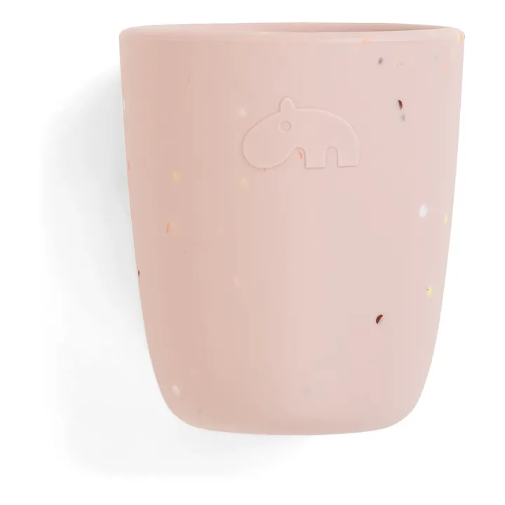 Done by deer Coffret repas en silicone Confetti | Rose