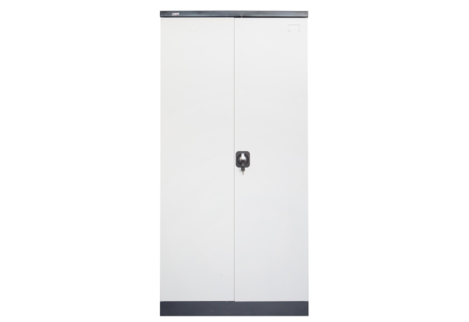 Jet-Line Stahlschrank Moskau dunkelgrau weiss
