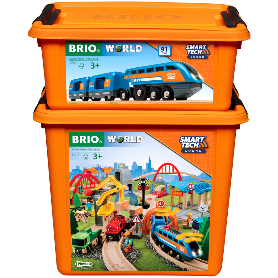 BRIO® WORLD Smart Tech Sound Deluxe Set