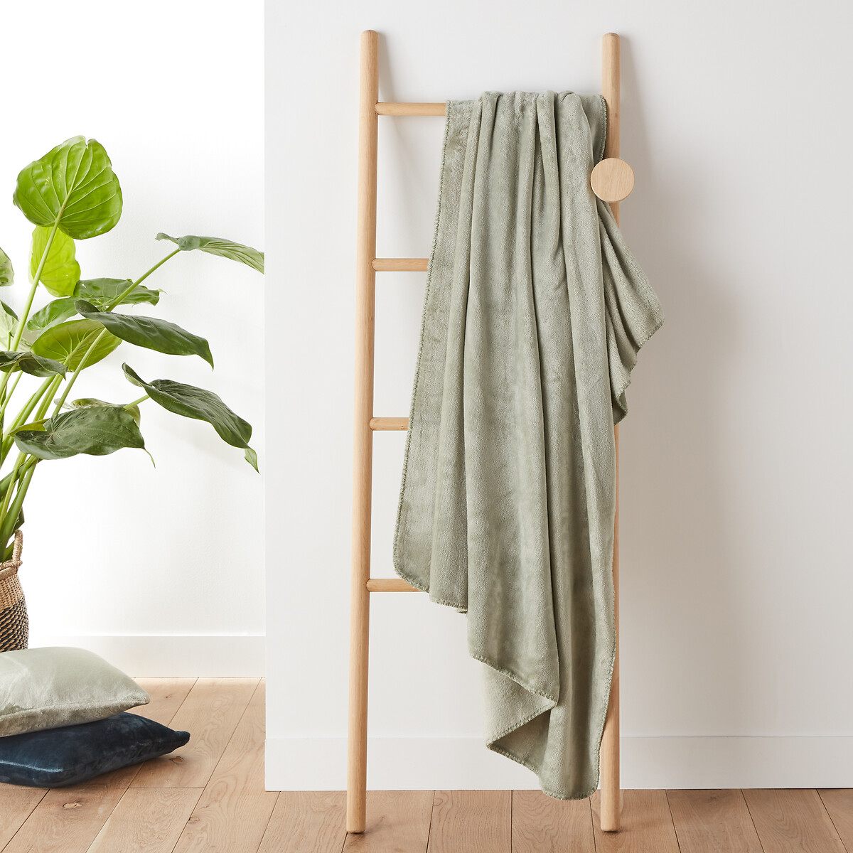 LA REDOUTE INTERIEURS<br>Manta polar, poliéster reciclado, Maxine