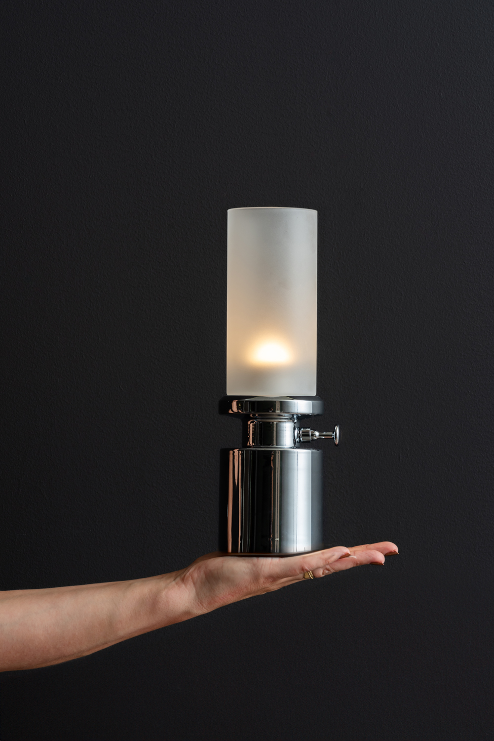 Table lamp Camp LED chrome plated