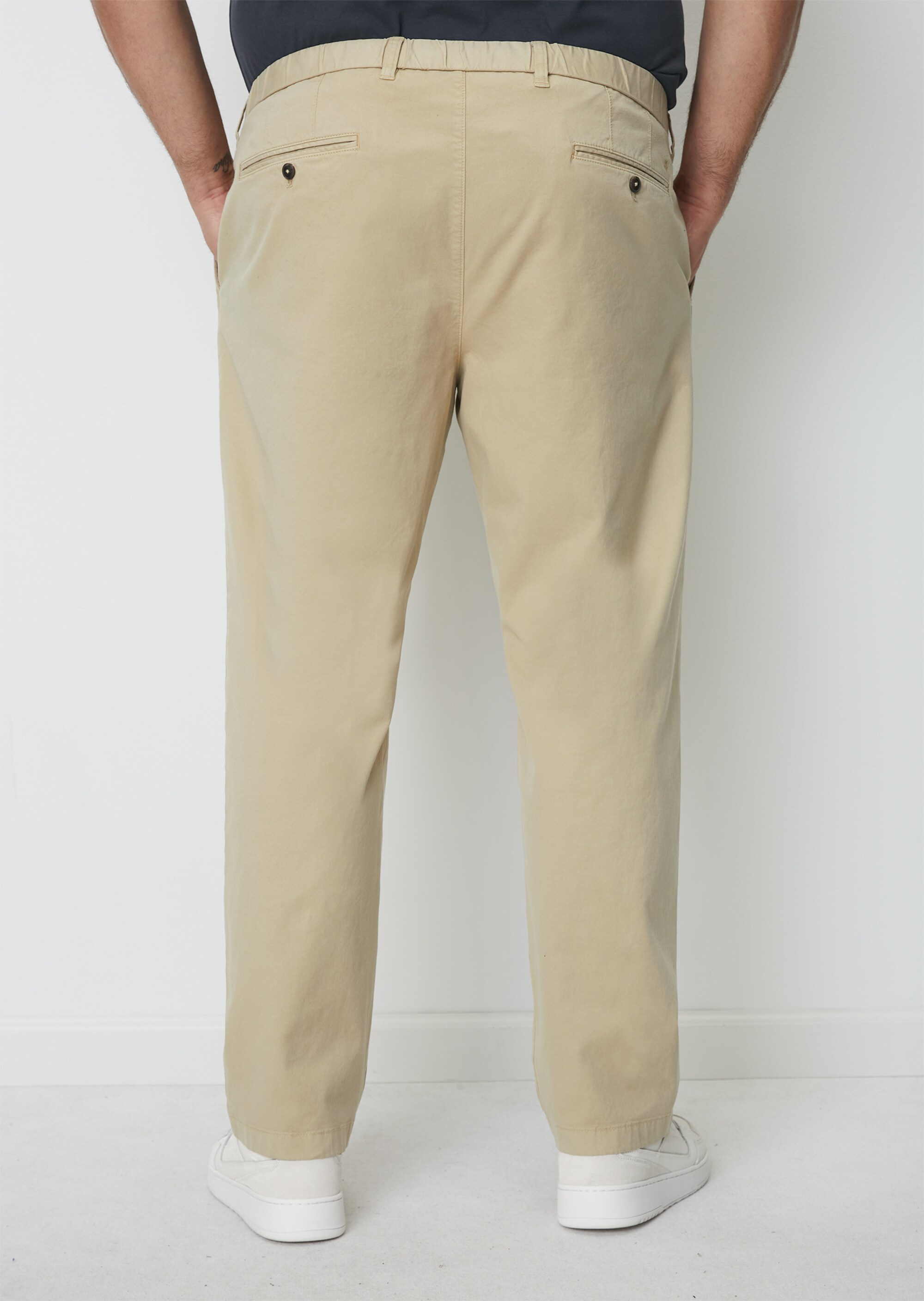 Chino - Modell OSBY jogger tapered aus hochwertigem Bio-Baumwolle-Mix