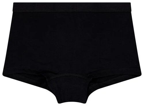 3 boxers enfant coton/stretch noir