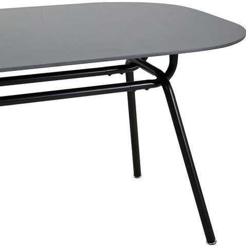 Eettafel - Donkergrijs - Sintstone - Metalen Frame
