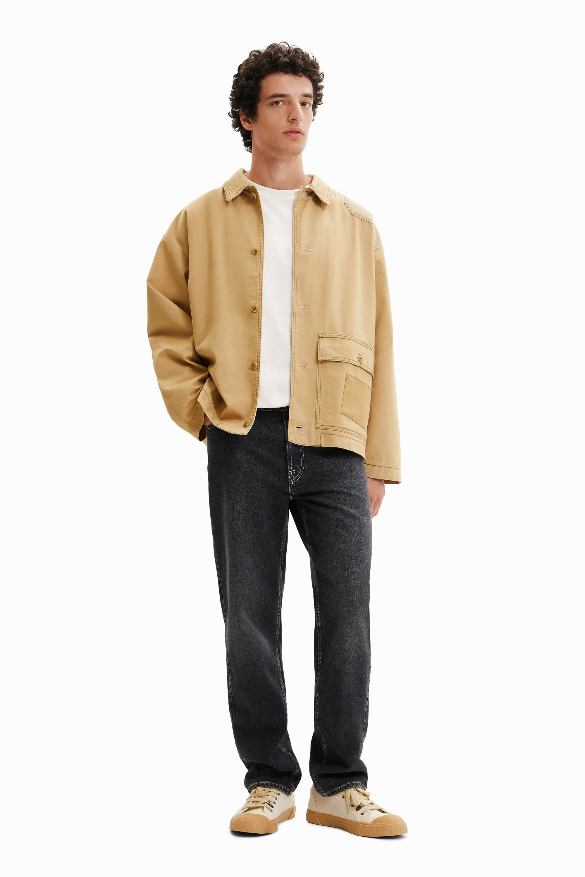 Veste de travail patchwork