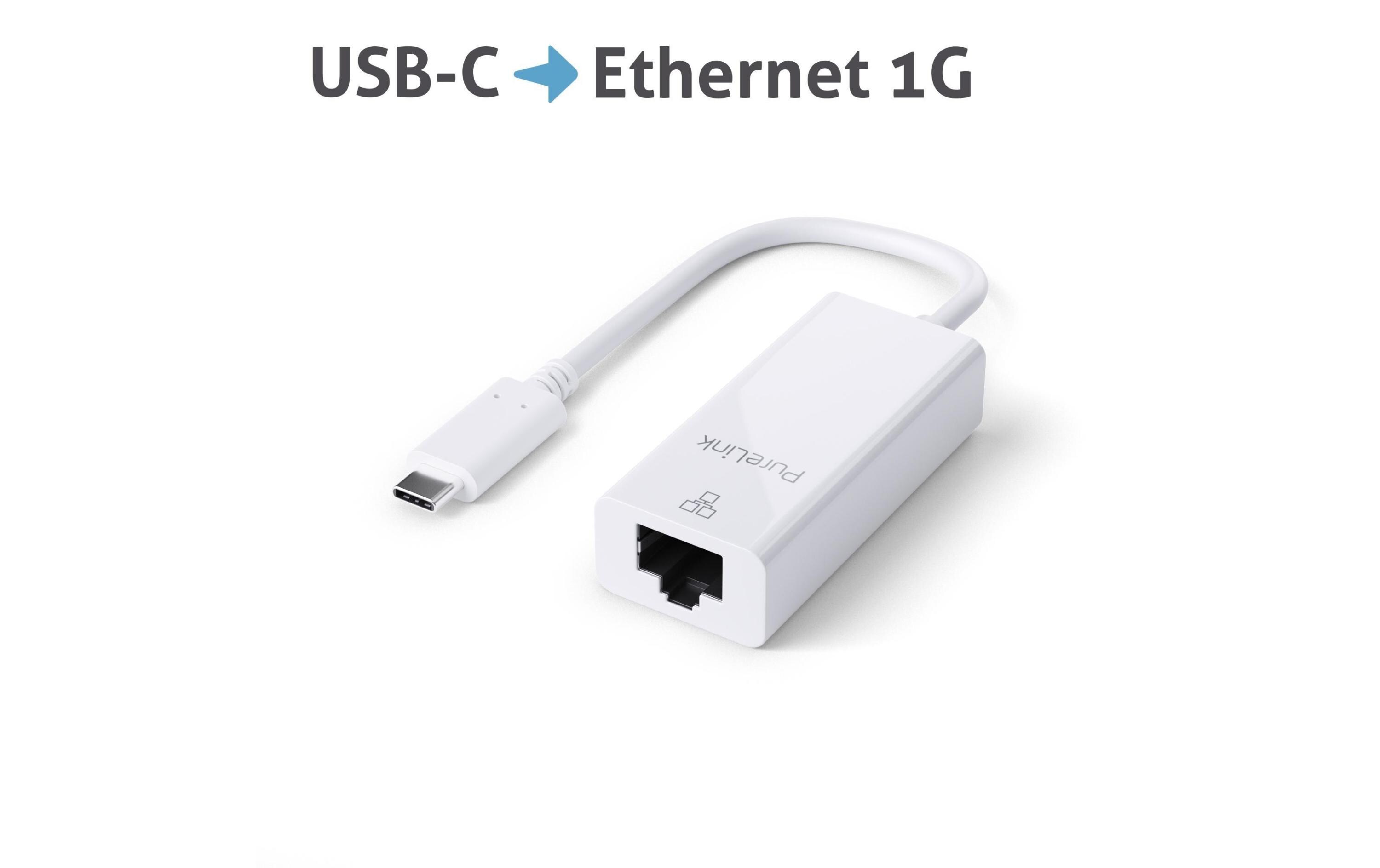Netzwerk-Adapter IS260 USB-C - RJ-45, weissUSB-C Netzwerkadapter mit 1 Gbps LAN