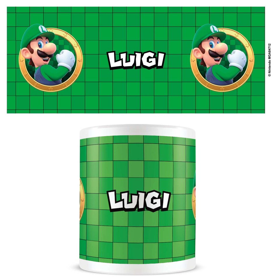 Pyramid International - Krus Super Mario (Luigi 3D Port) - Hvid
