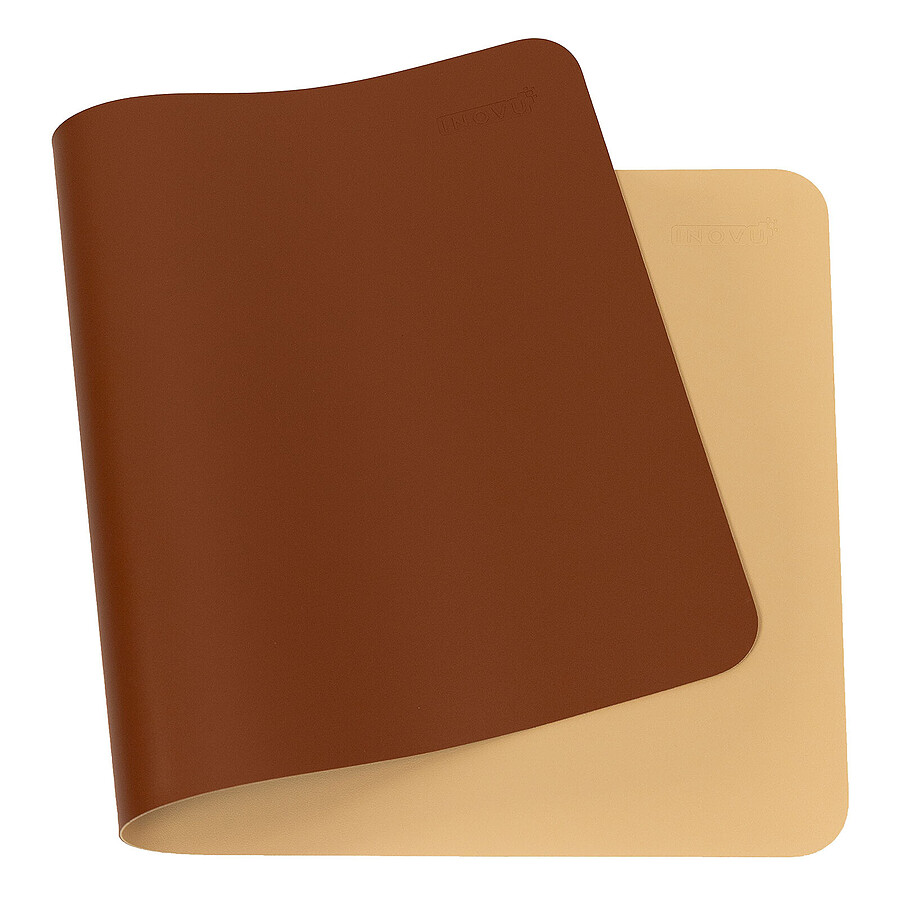 INOVU Desk Mat - Marron/Beige