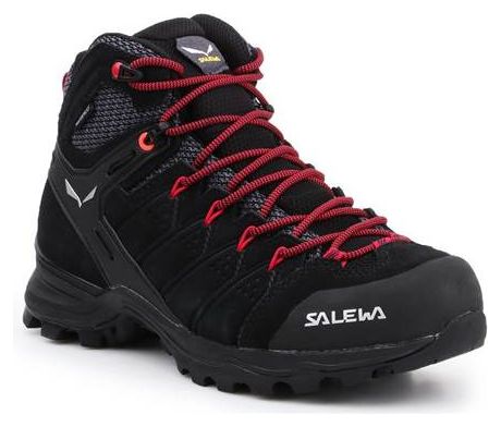 Chaussures de Randonnée Femme Salewa Alp Mate Mid Noir
