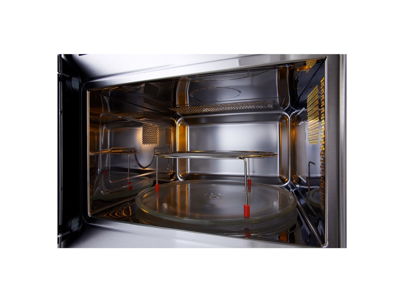 MICRO-ONDAS ENCASTRE COM GRILL LG MGBZ2593F PRETO 25L 900W