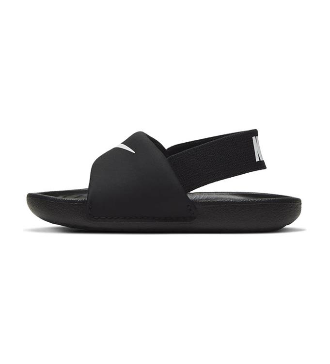 NIKE KAWA BABY/TODDLER SLIDE BLACK-WHITE-WHITE-WHITE