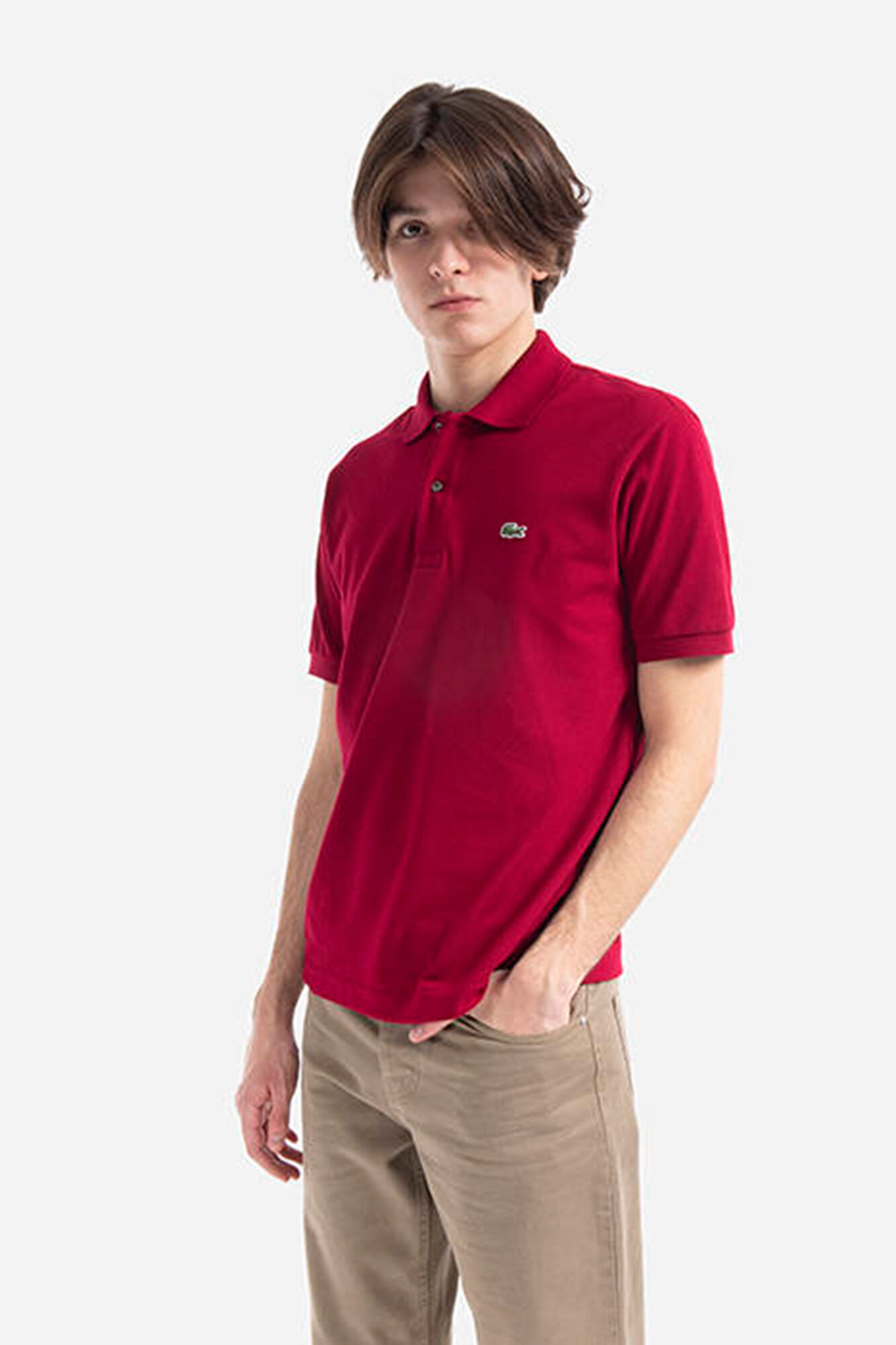 Camisa polo clássica Lacoste - Vermelha