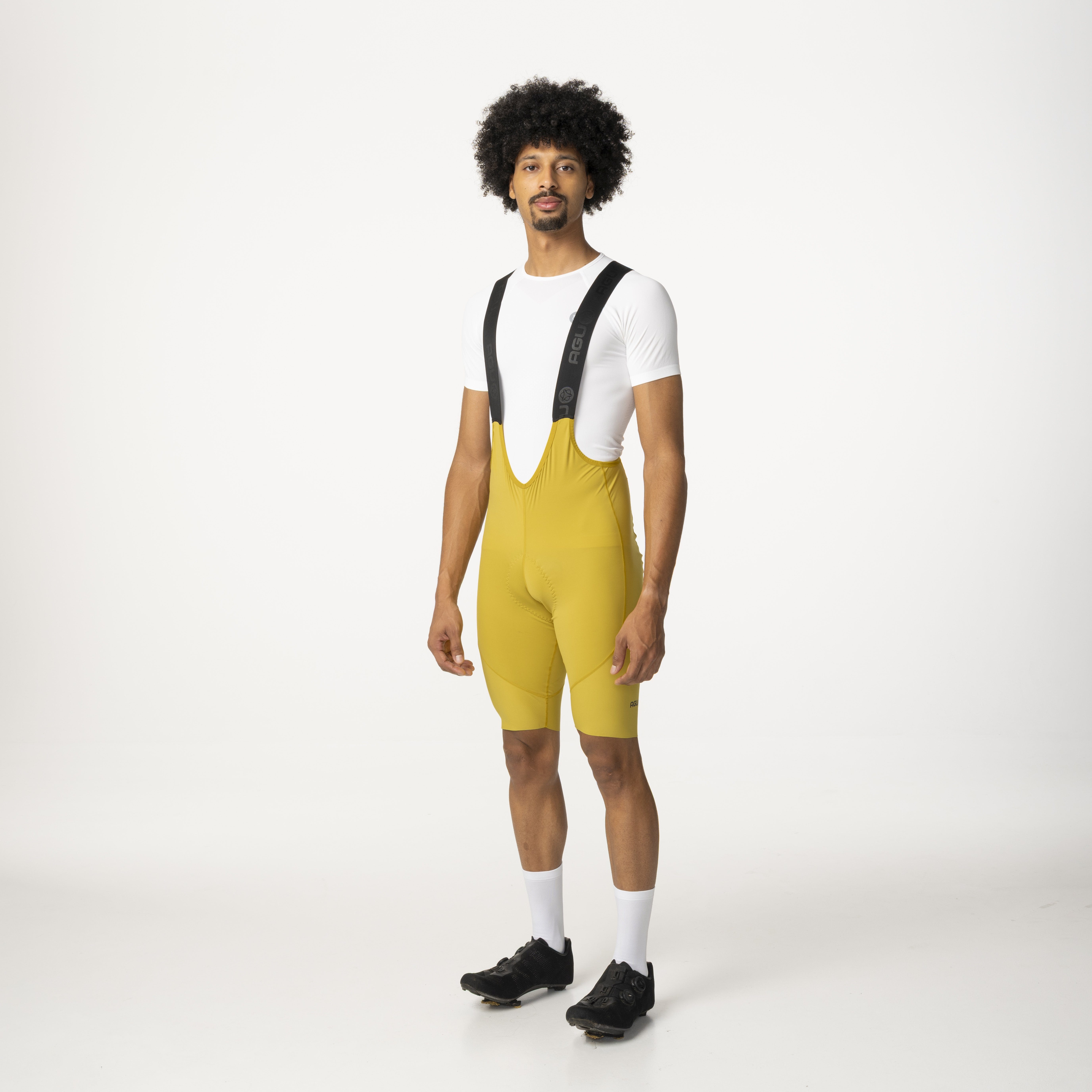 AGU Performance Enduro Plus heren Bibshort - Yellow