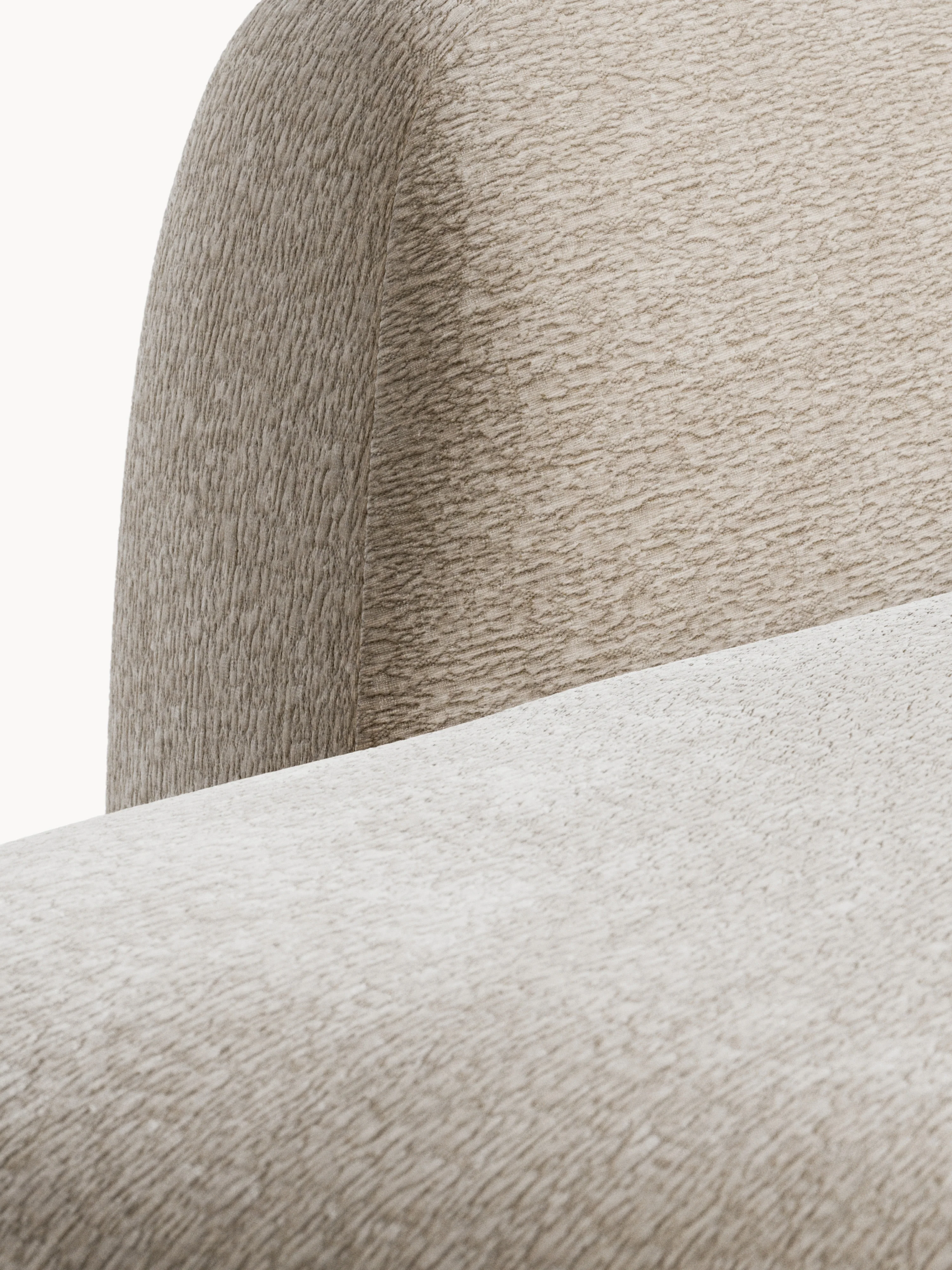 Modulaire hoekbank Wolke (4-zits) met chaise longue
