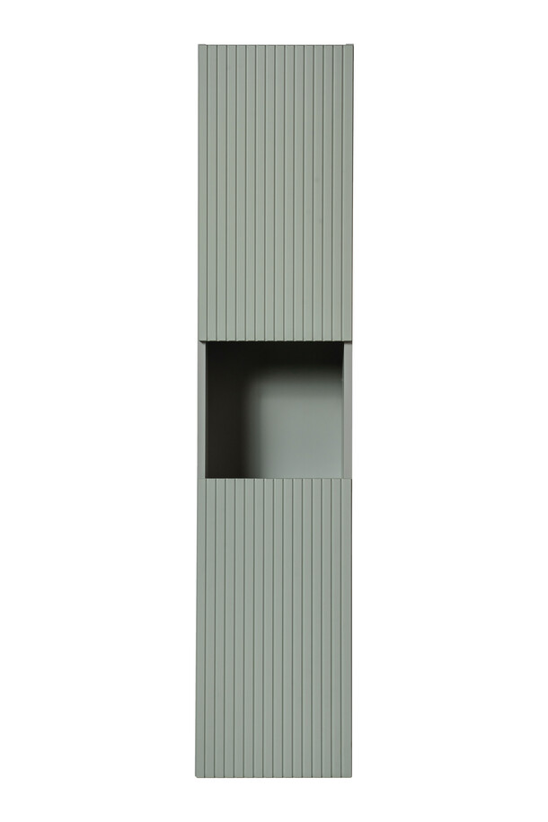 Comad Reed Green kolomkast ribbelfront 140cm groen