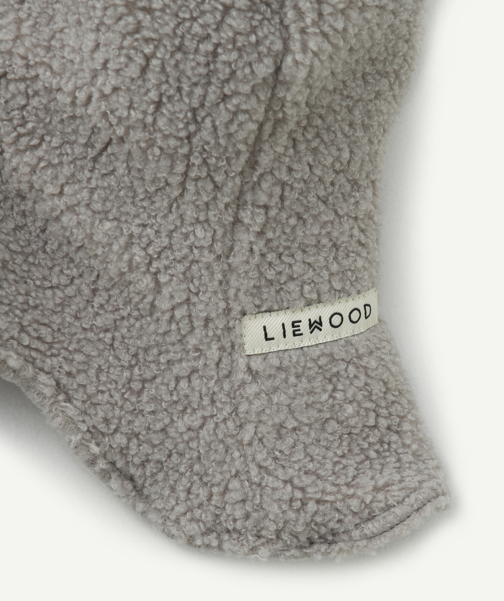 LIEWOODCAGOULE EN SHERPA OLAF BÉBÉ GRISE