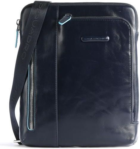 Piquadro - Cross Body Bag - Zwart - Leer