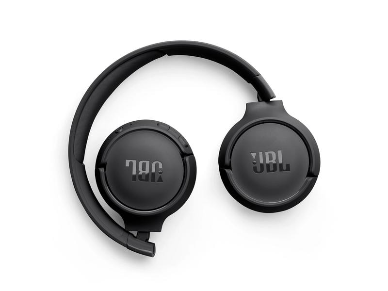 JBL Wireless On-Ear-Kopfhörer Tune 520BT Schwarz Kabelloser Kopfhörer mit aktueller Bluetooth 5.3-Technologie