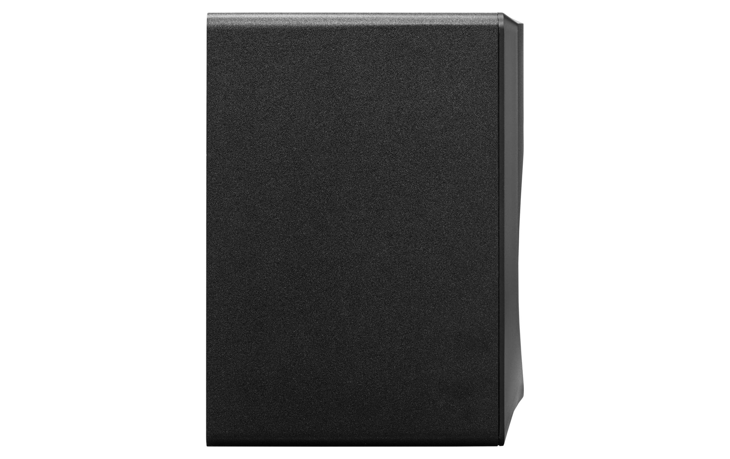 Regallautsprecher Paar LIFE P61925 Schwarz<br>Set mit aktiven und passiven Lautsprechern