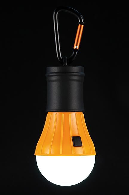 MUNKEES - LAMPE AMPOULE AVEC MOUSQUETON