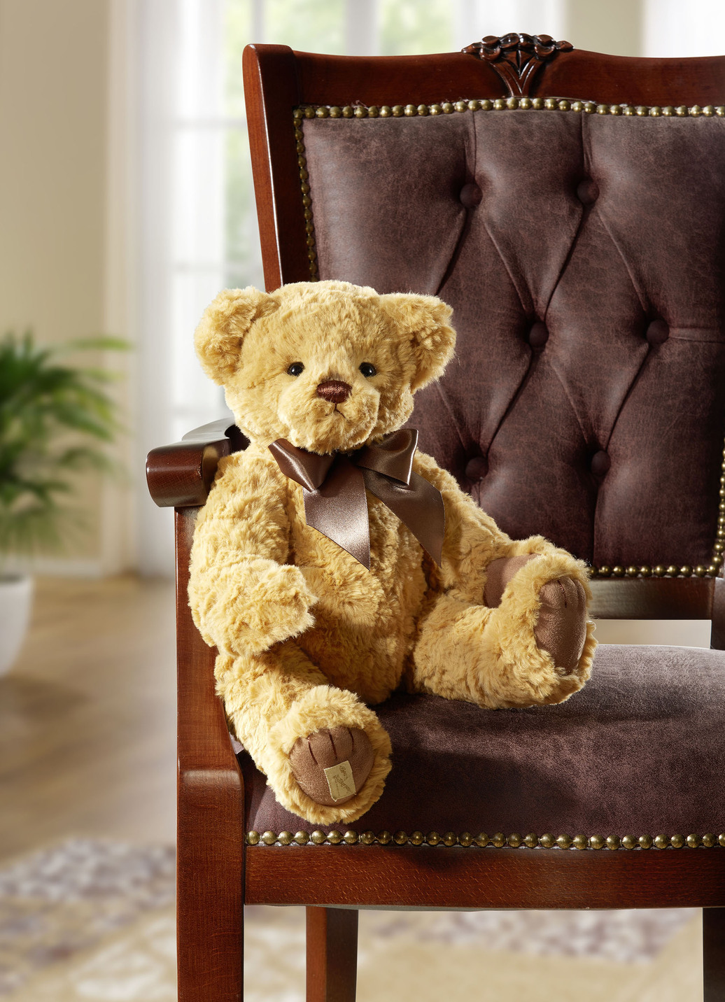 Teddy Harvey aus hochwertigem Mikrofaser-Plüsch