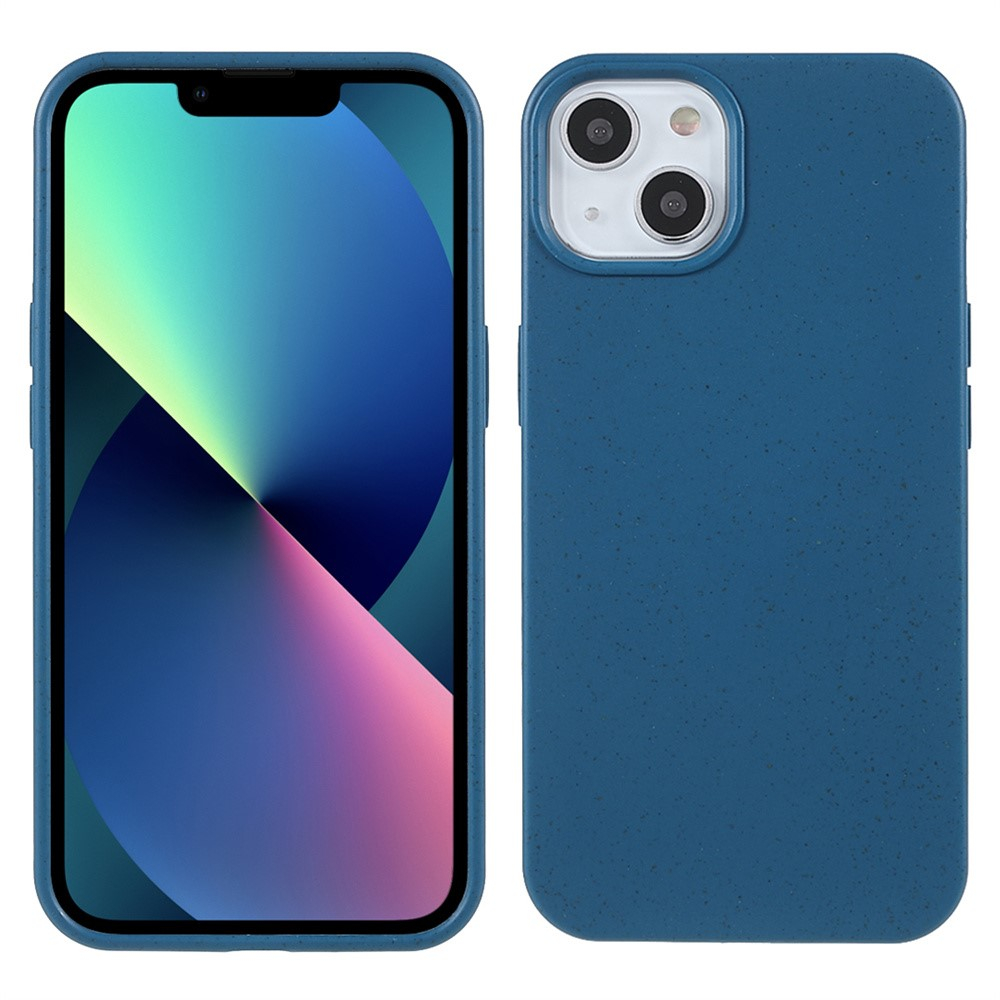iPhone 15 Bio Gummi Schutzhülle Eco Friendly Nachhaltig Kompostierbar - Blau
