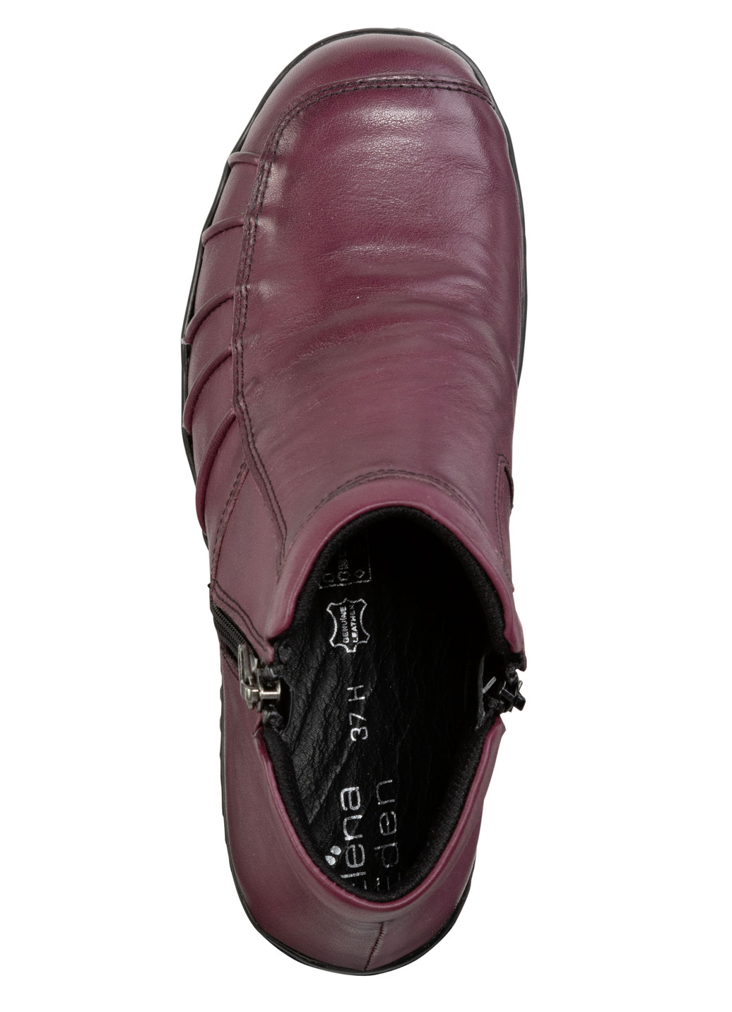 ELENA EDEN Bootie aus fein genarbtem Nappaleder