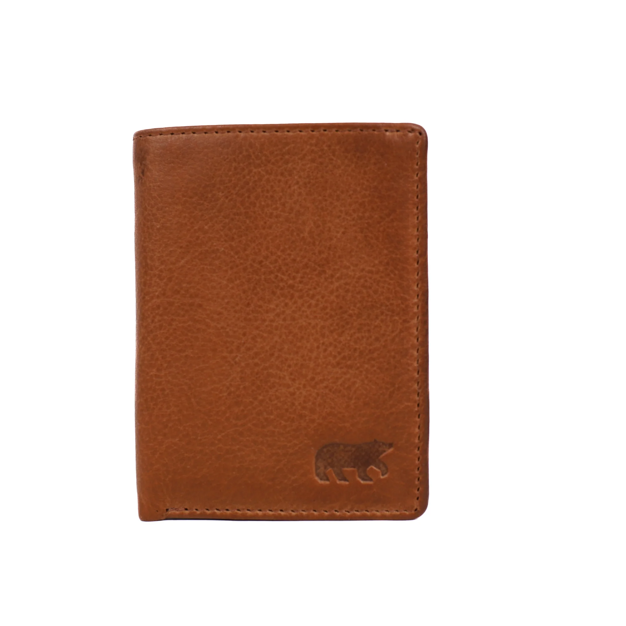 Bear Design Callisto Pelle Pasjeshouder Cas Cognac CP7040