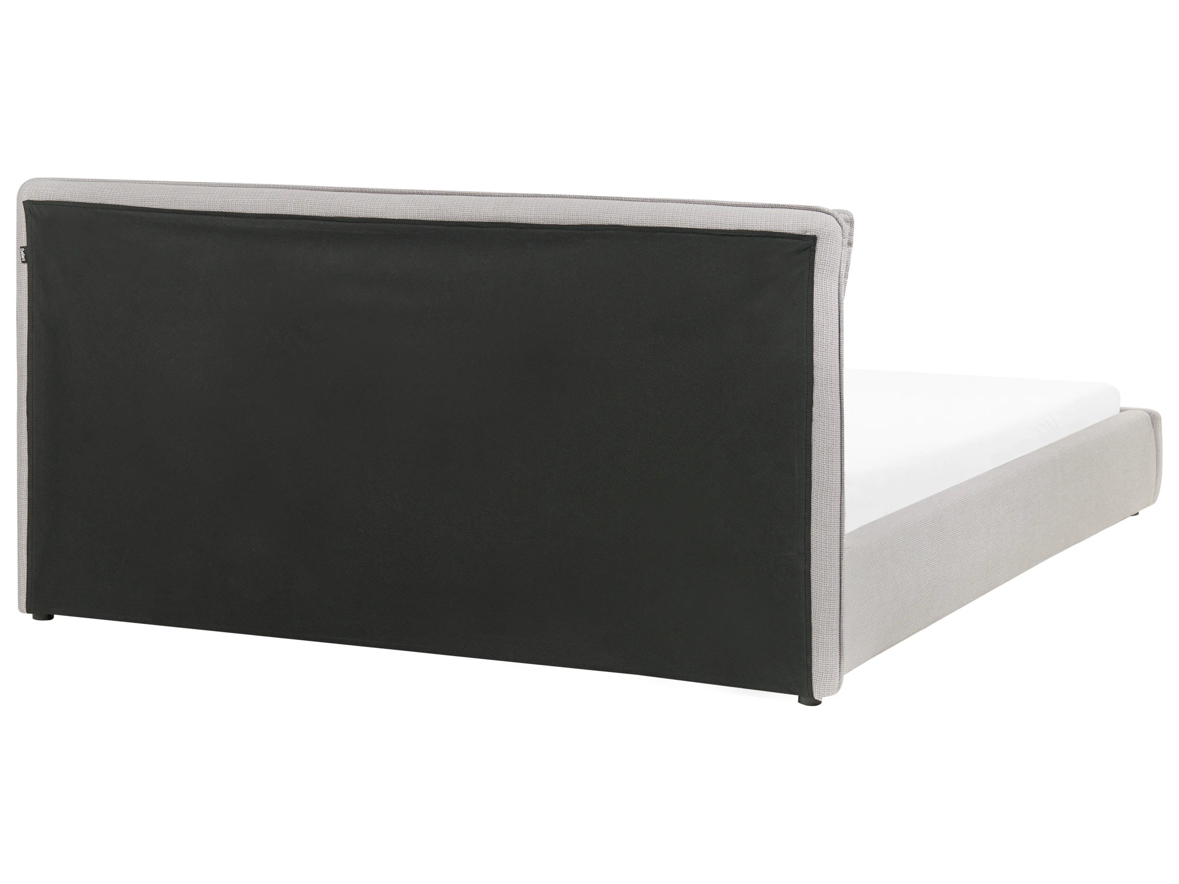 Waterbed Stof BAJONNA 180 x 200 cm Lichtgrijs