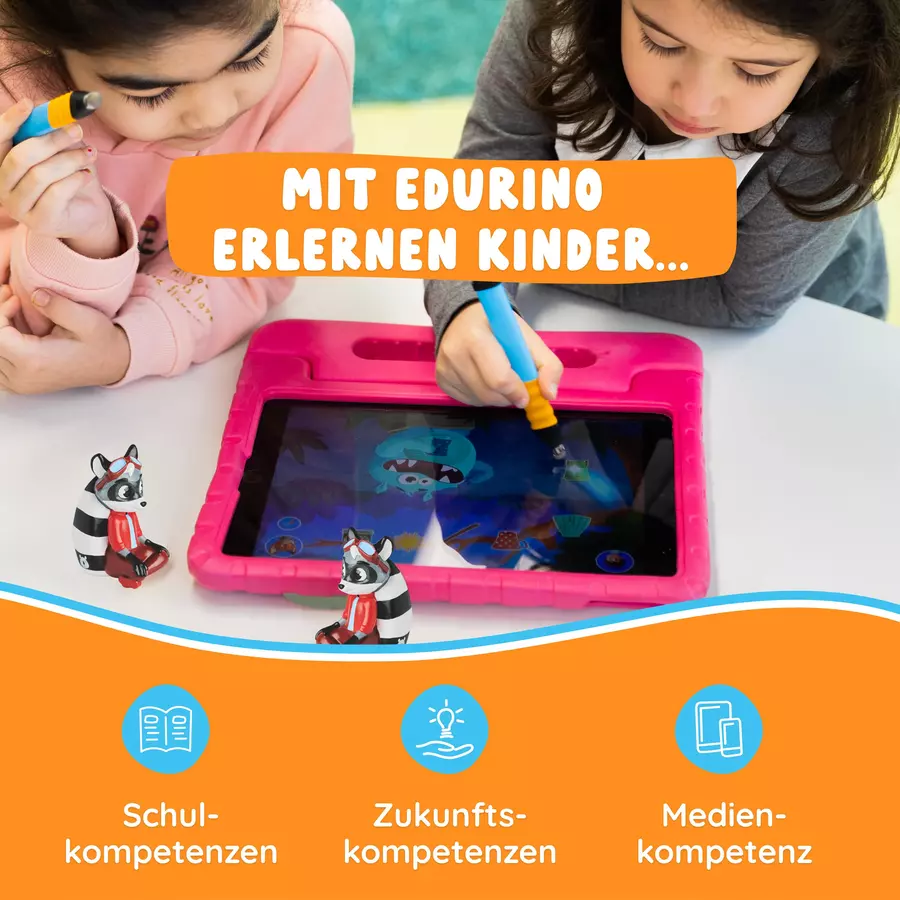 Edurino Lernspielzeug Lernfigur Edurino Starterset Robin - Zahlen & Mengen Mehrfarbig