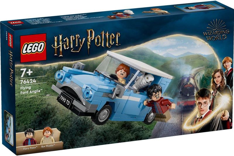 LEGO Harry Potter - De Ford Anglia - Vliegende Bouwset - 2 Minifiguren - Avontuurlijk Speelgoed