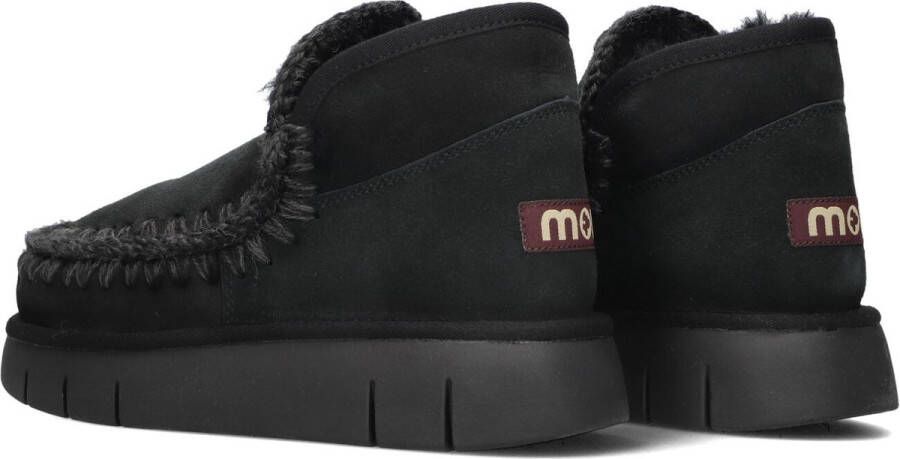 MOU Vachtlaarzen Dames Eskimo Bounce Sneaker Maat: 38 Materiaal: Suède Kleur: Zwart