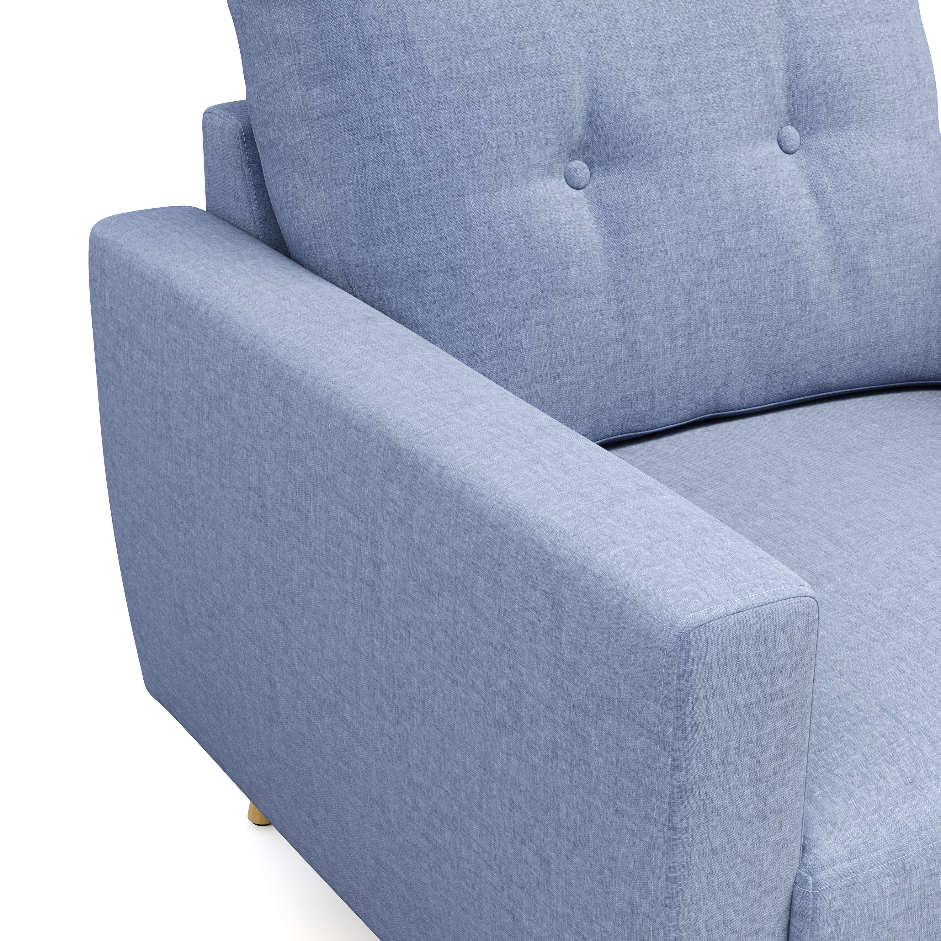 Sofa Set MANDY blau