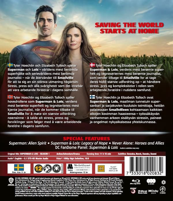 Superman & Lois - Sesong 1 (Blu-ray)